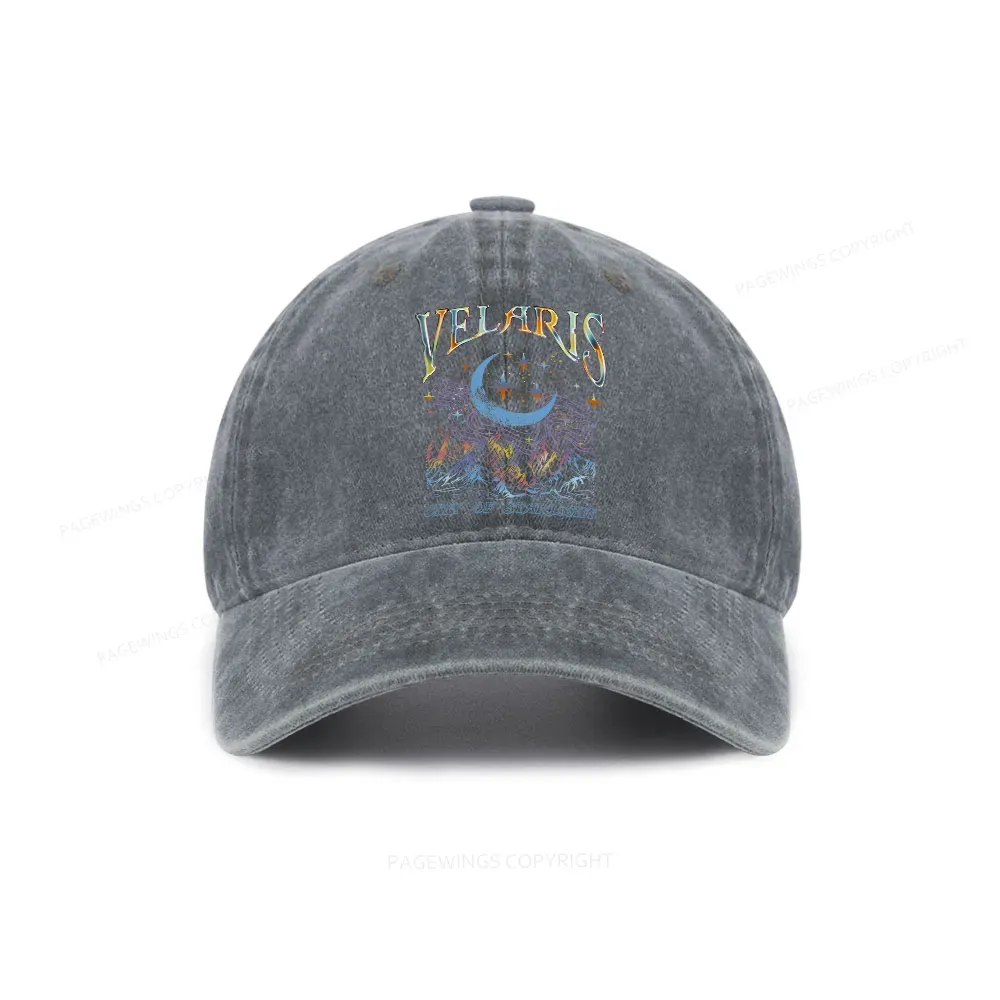 Pagewings Velaris City Of Starlight ACOTAR Washed Cap