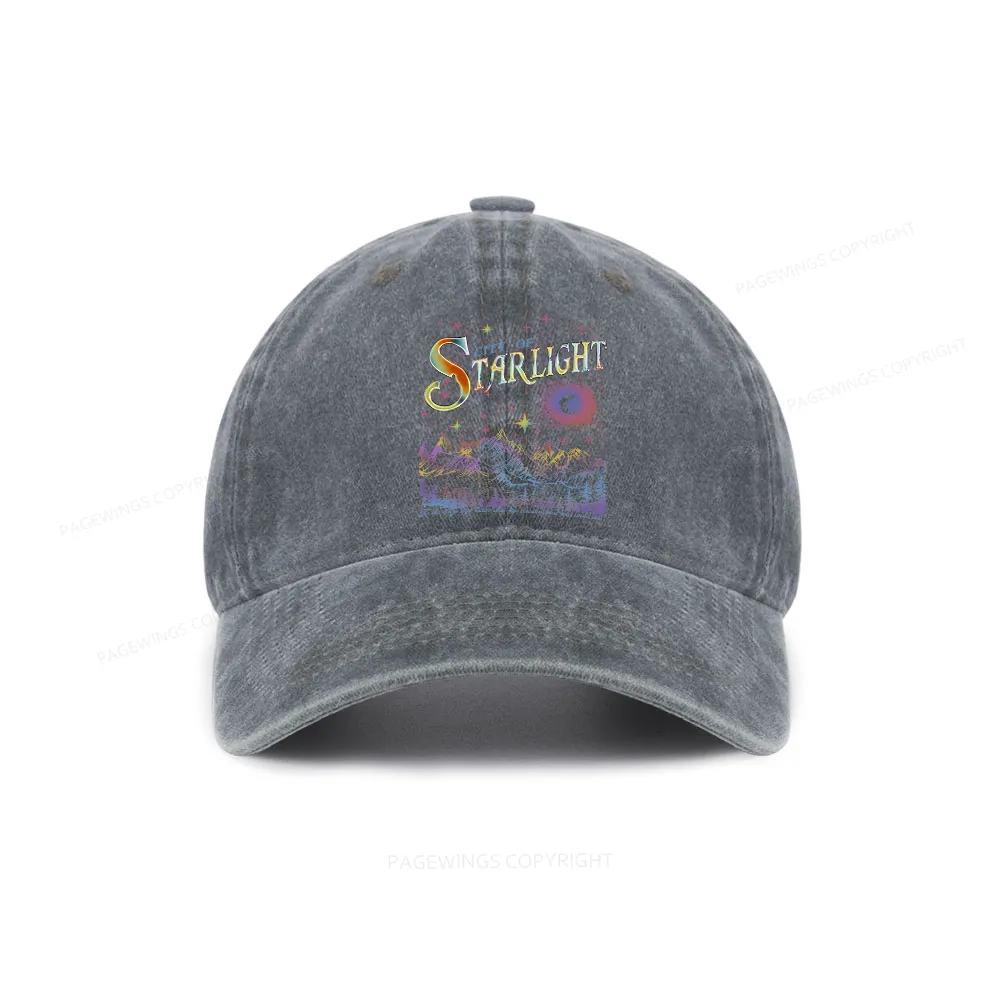 Pagewings Velaris City Of Starlight ACOTAR Washed Cap