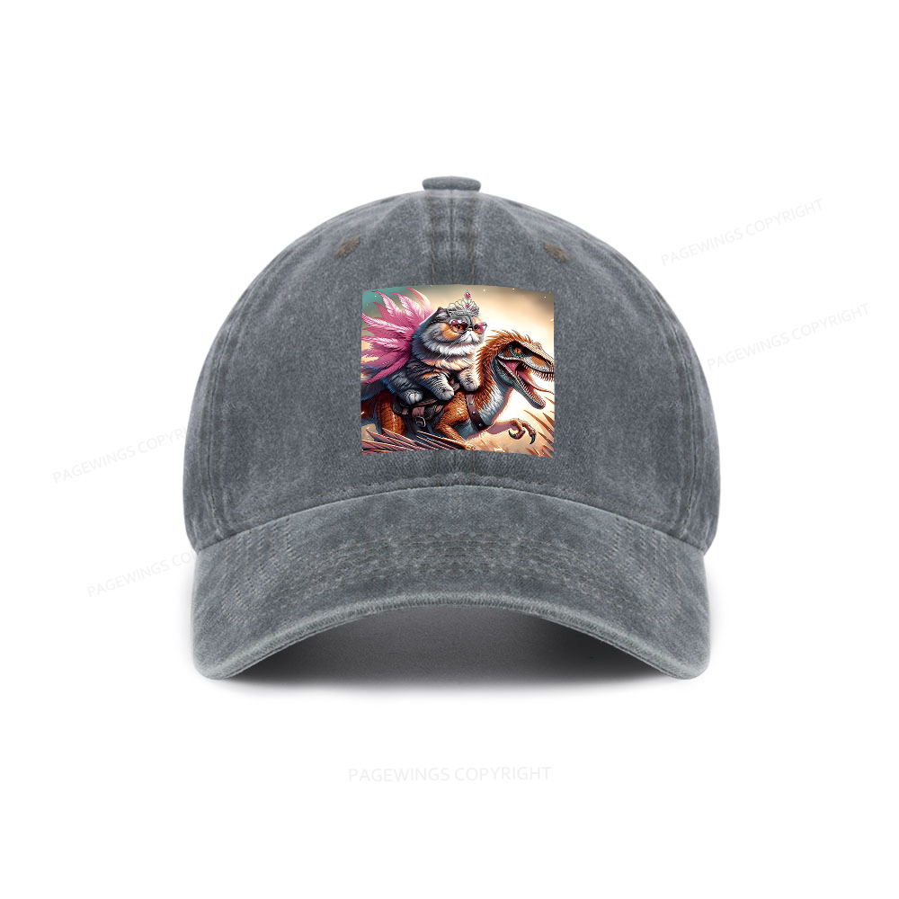 Pagewings Dungeon Crawler Washed Cap