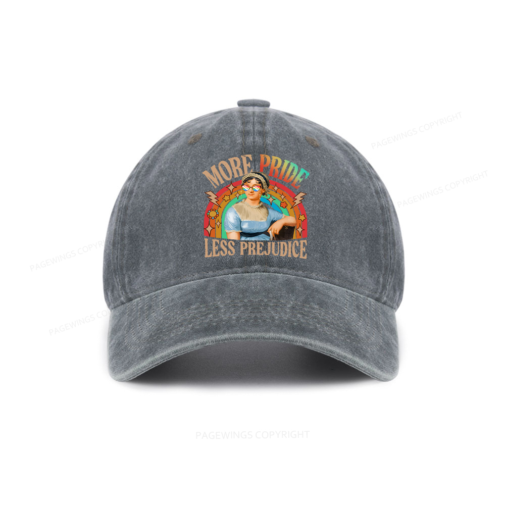 Pagewings More Pride Less Prejudice Washed Cap