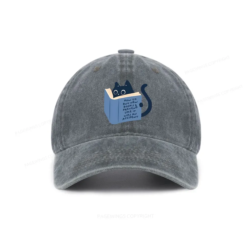 Pagewings How To Buy New Books Washed Cap