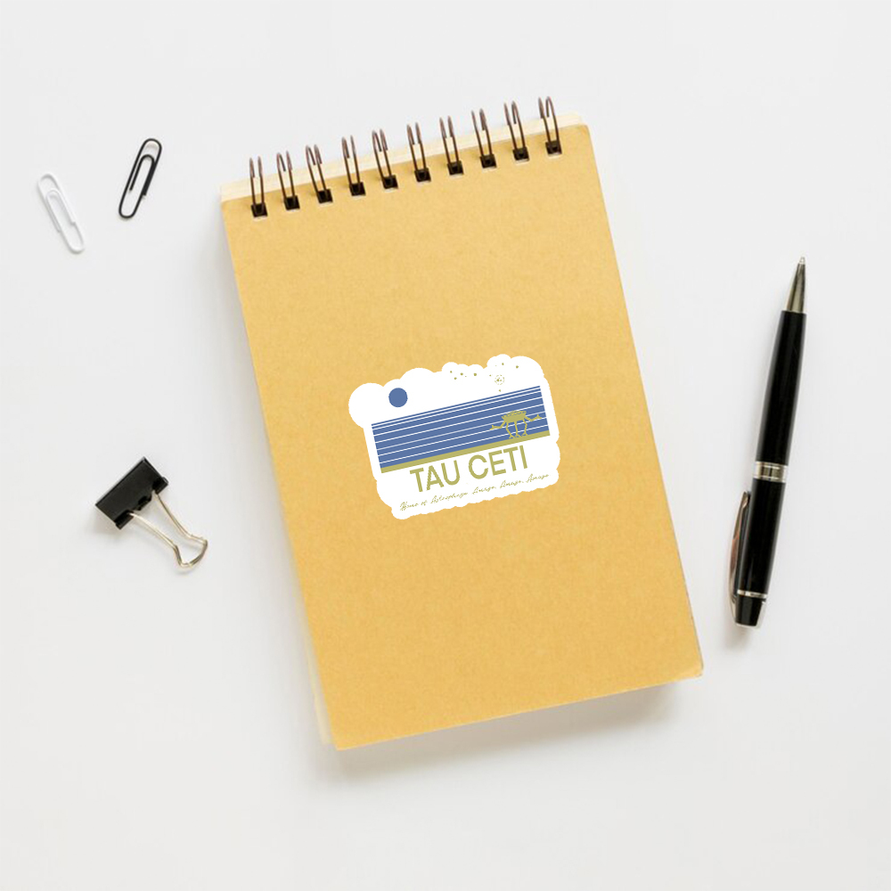 Pagewings Tau Ceti Sticker