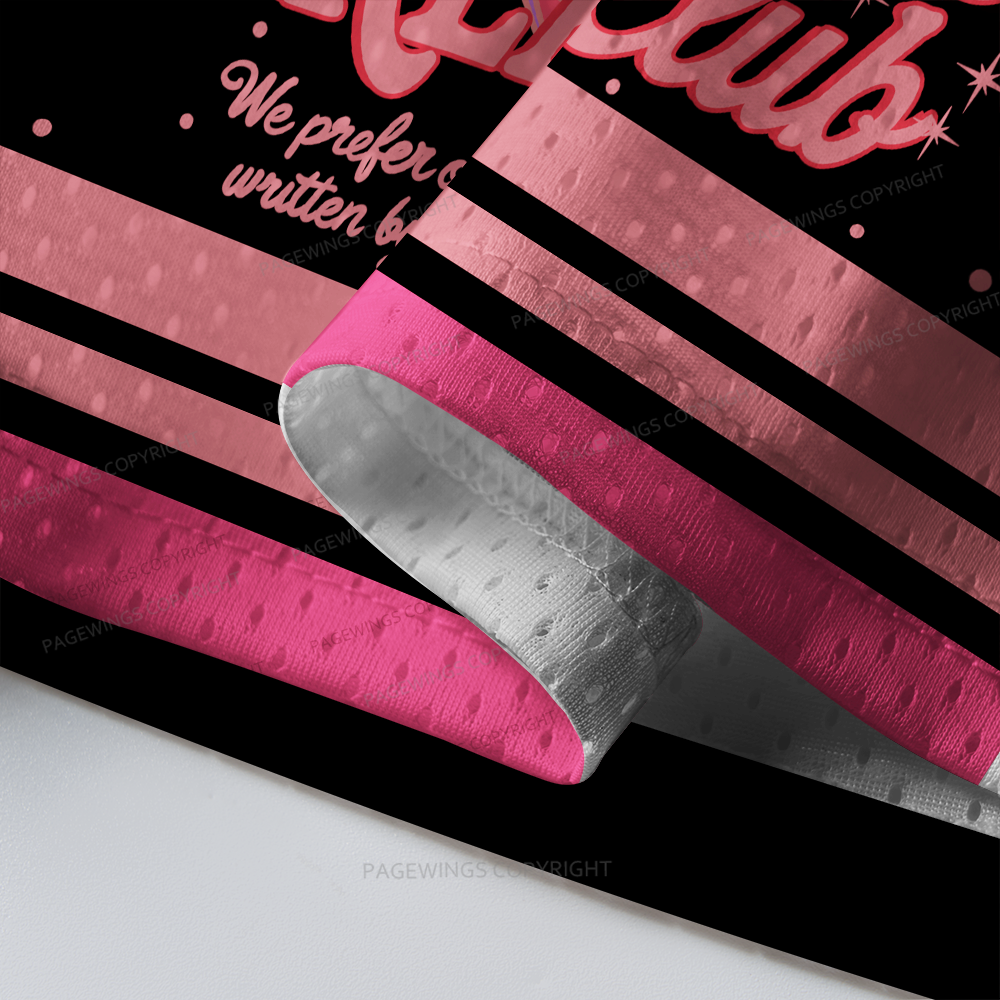 Pagewings Hopeless Romantic Readers Club Unisex Mesh Jersey