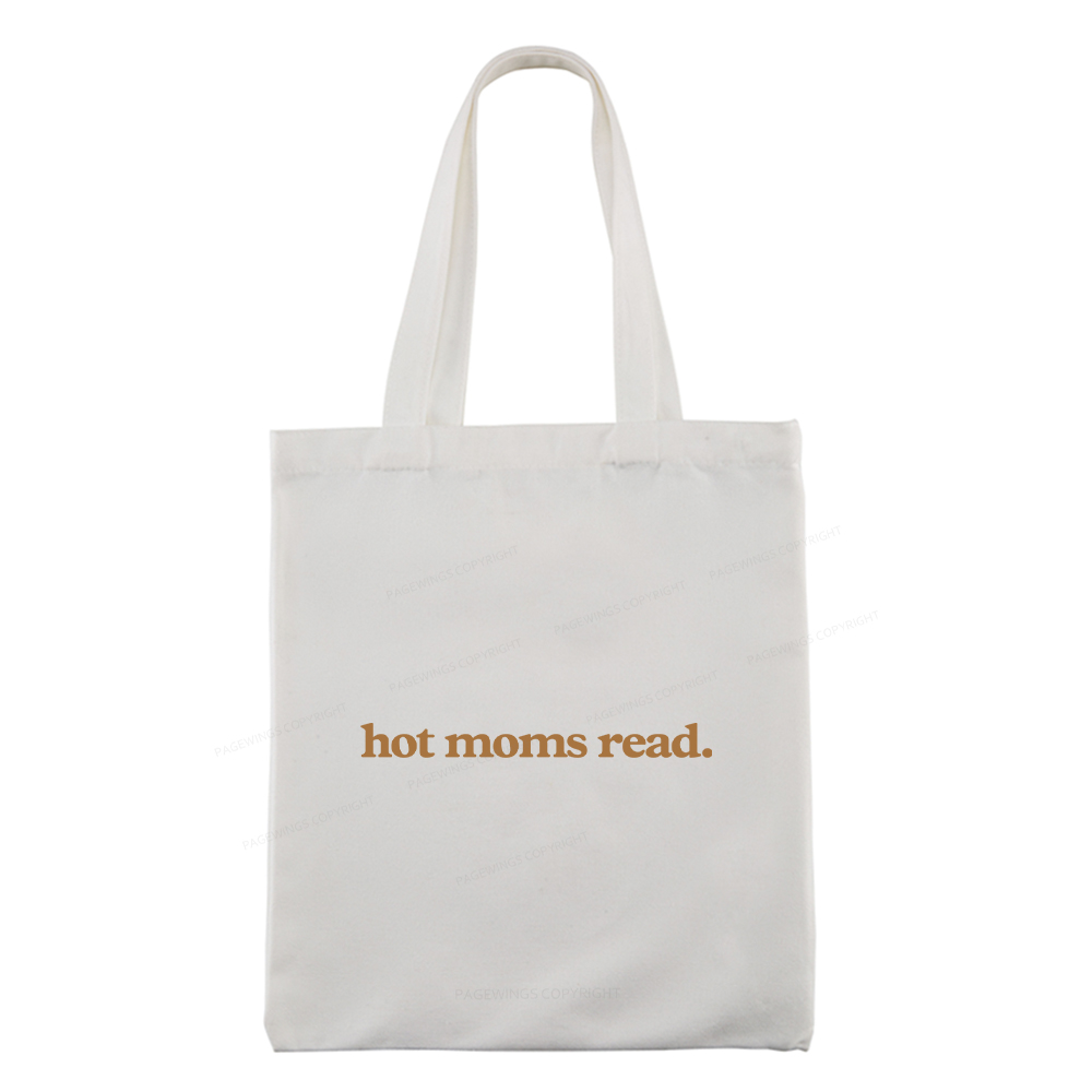 Pagewings Hot Moms Read Tote Bag