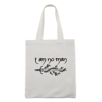 Pagewings I Am No Man Tote Bag