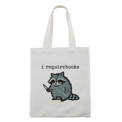 Pagewings I Require Books Tote Bag