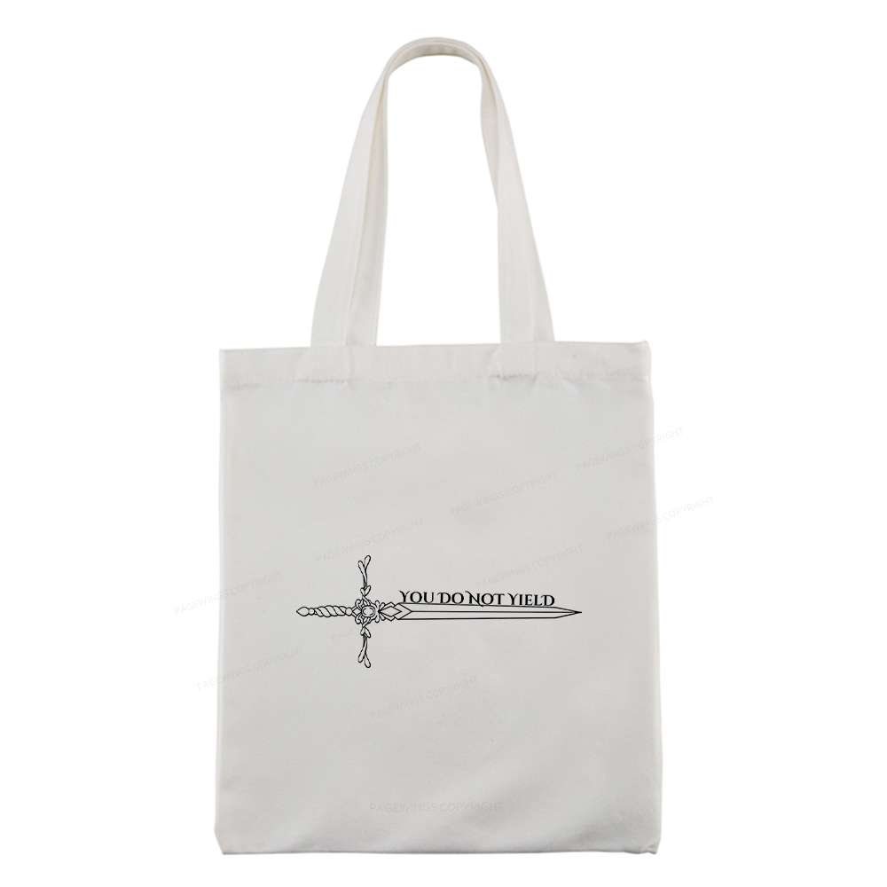 Pagewings You Do Not Yield Tote Bag