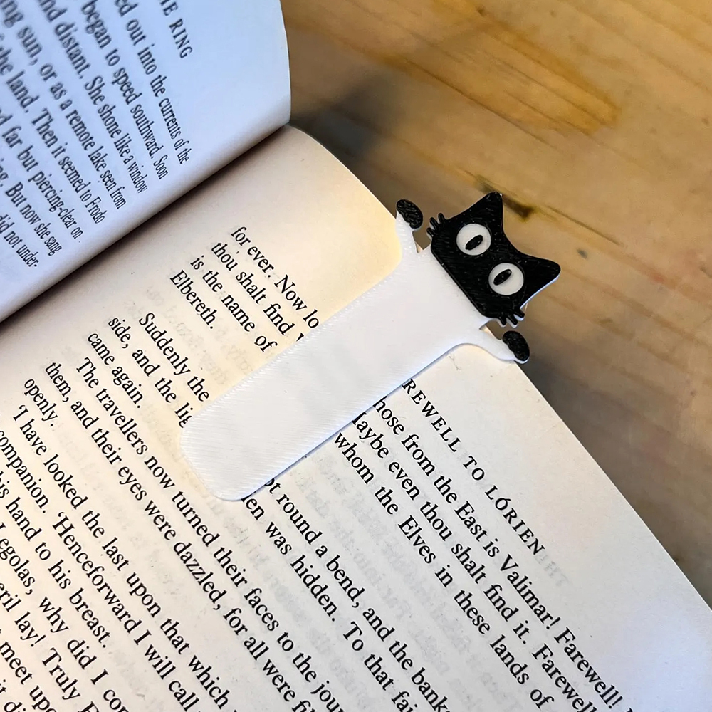 Pagewings Black Cat Bookmark