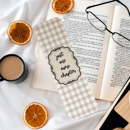 Pagewings Just One More Chapter Bookmark