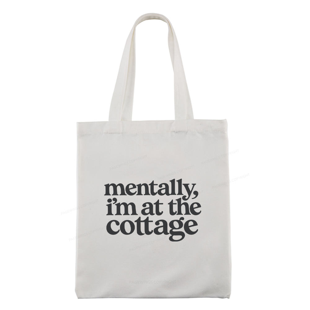 Pagewings At The Cottage Tote Bag