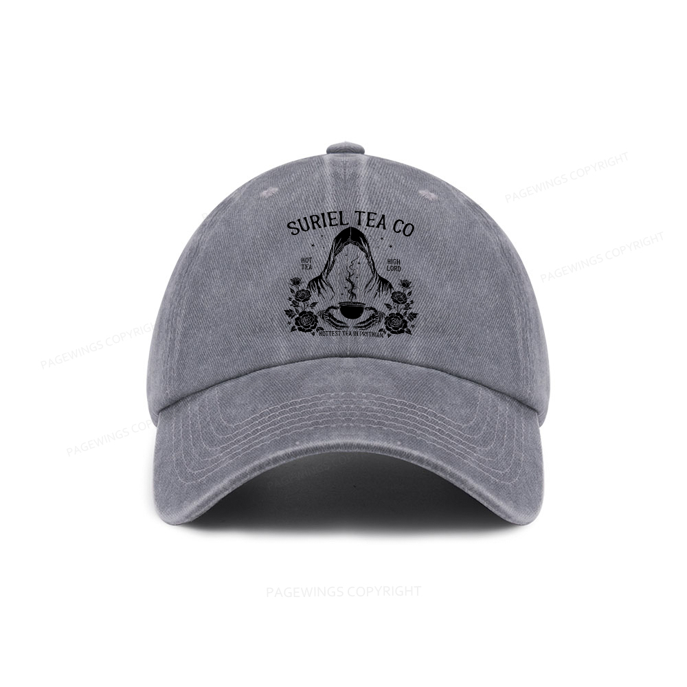 Pagewings Fantasy Reader Washed Cap