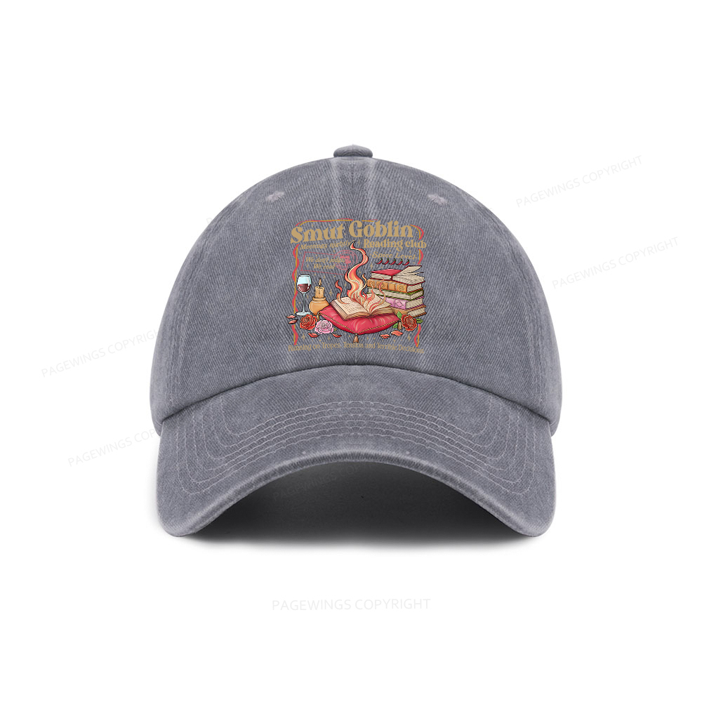 Pagewings Smut Goblin Washed Cap