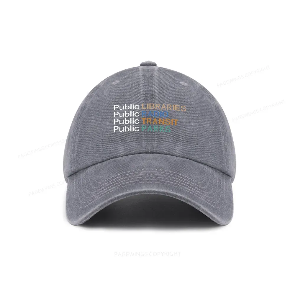Pagewings Public Libraries Radio Transit Parks Washed Cap