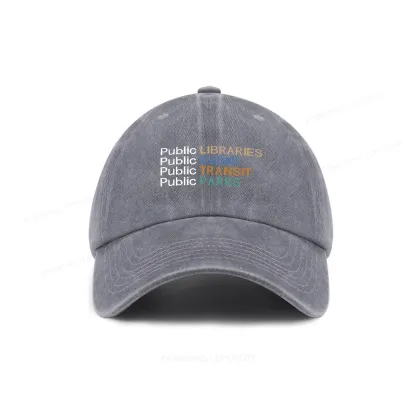 Pagewings Public Libraries Radio Transit Parks Washed Cap