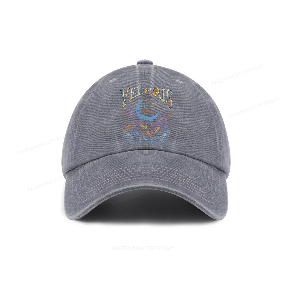 Pagewings Velaris City Of Starlight ACOTAR Washed Cap