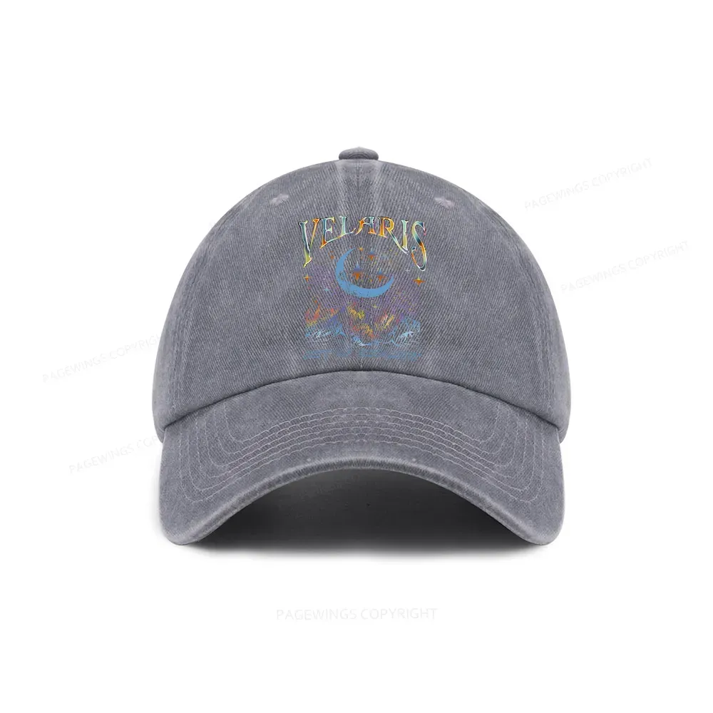Pagewings Velaris City Of Starlight ACOTAR Washed Cap