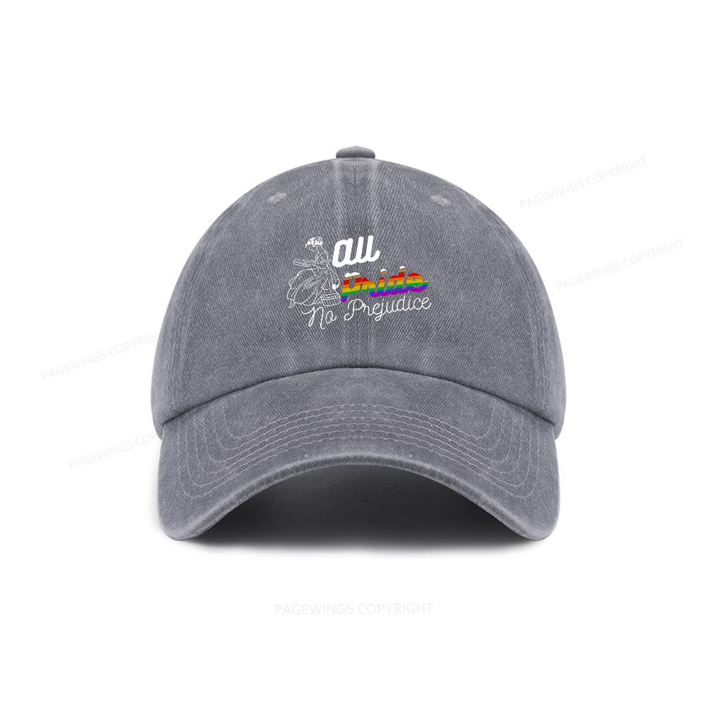 Pagewings All Pride No Prejudice Washed Cap