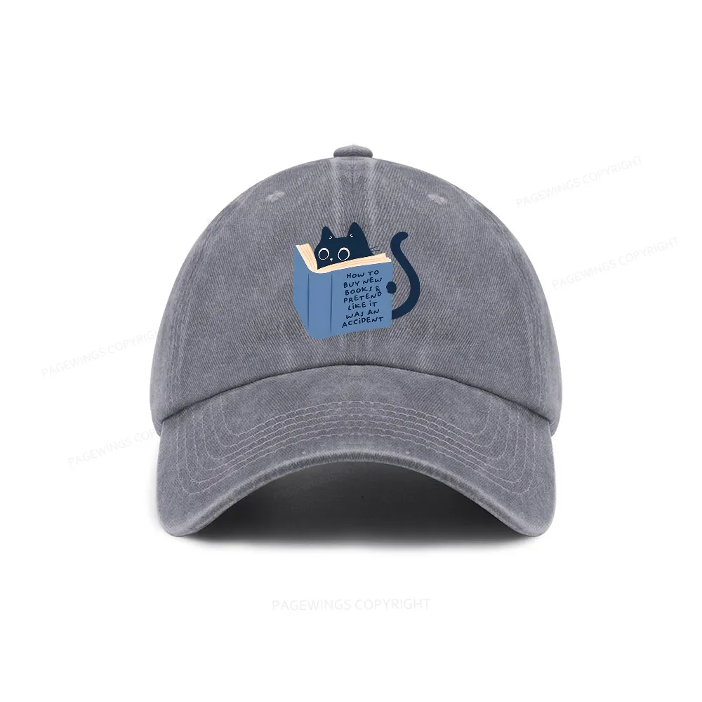 Pagewings How To Buy New Books Washed Cap