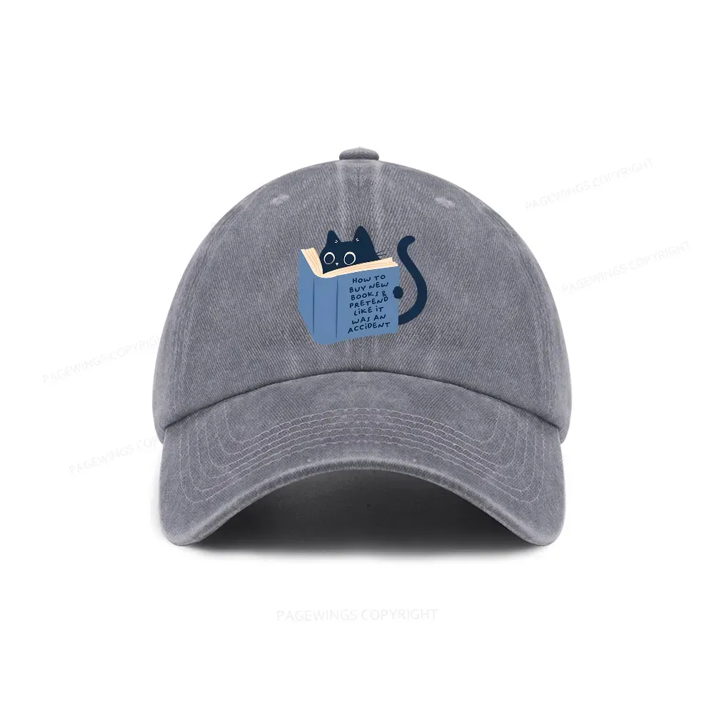 Pagewings How To Buy New Books Washed Cap
