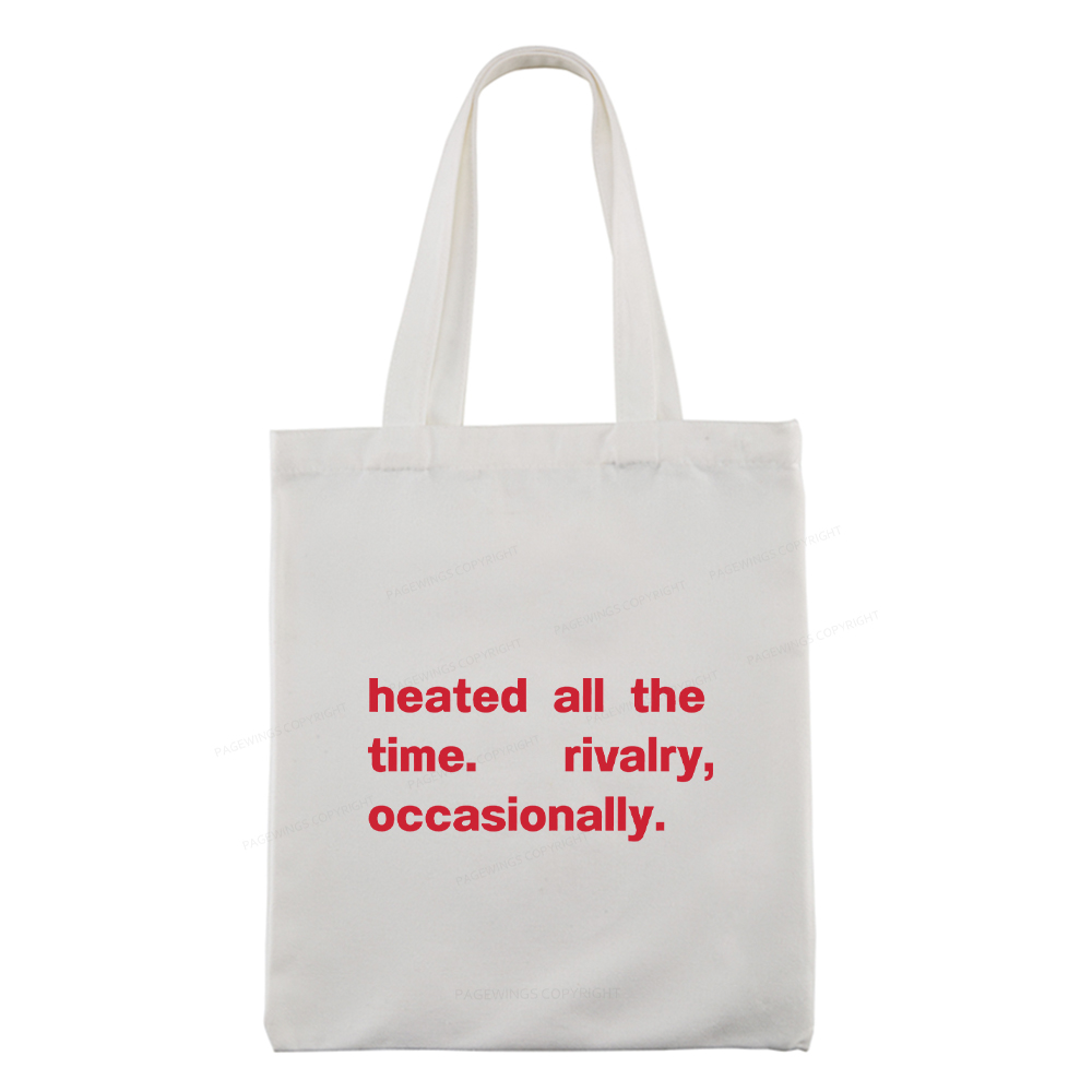 Pagewings The Time Rivalry Occasionally Tote Bag