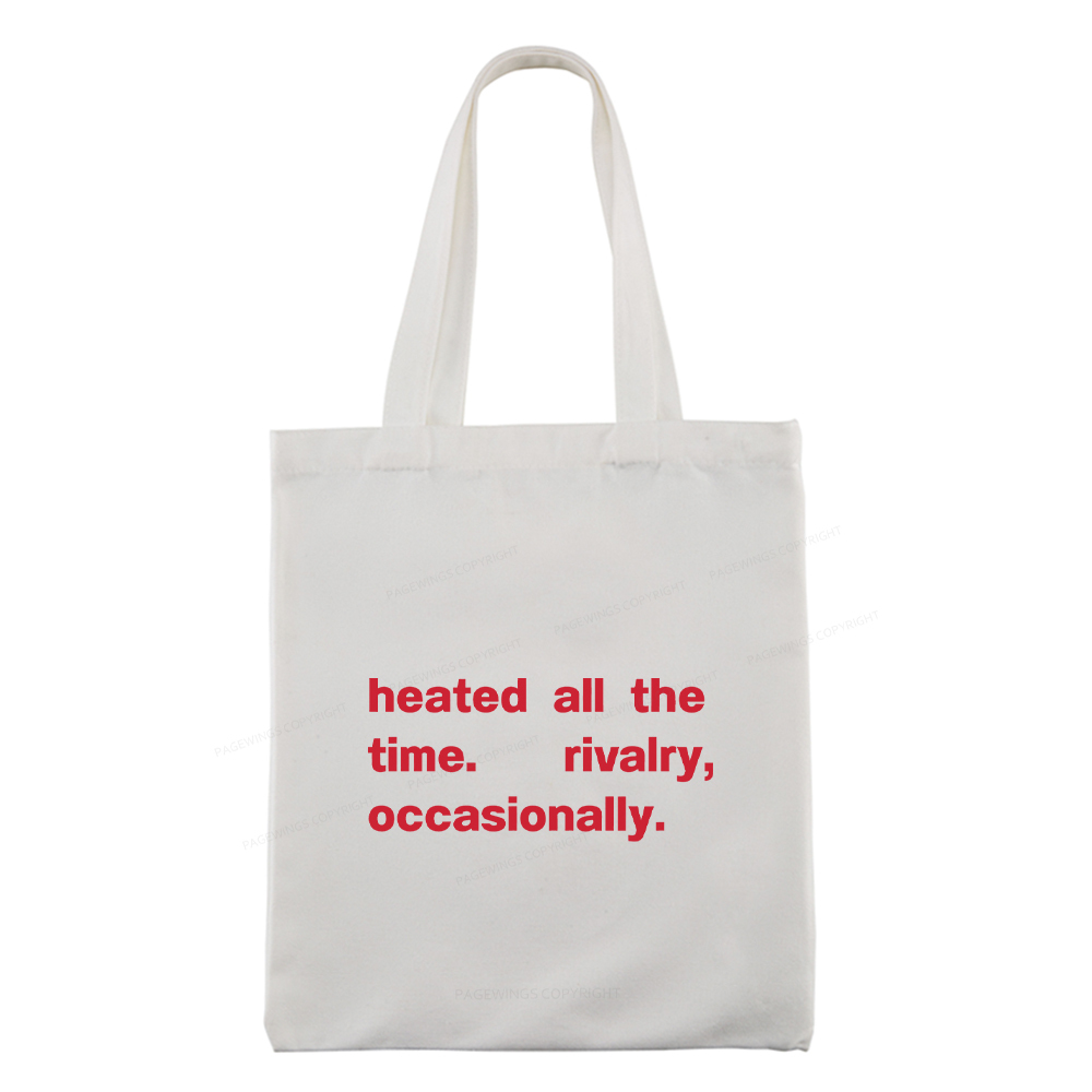 Pagewings The Time Rivalry Occasionally Tote Bag