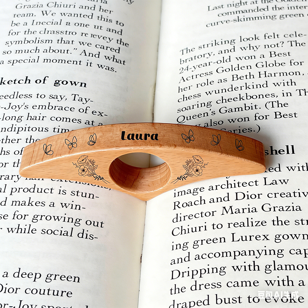 Pagewings Personalized Name Book Page Holder