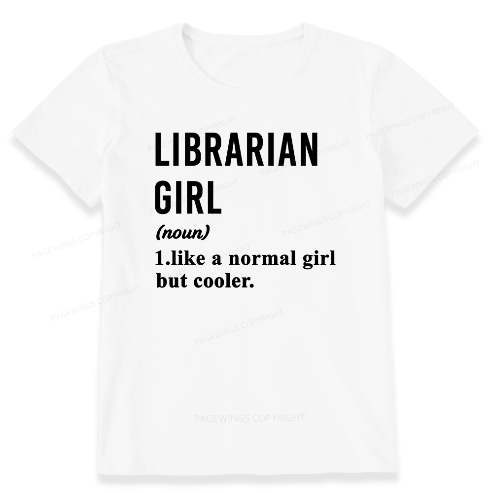 Pagewings Librarian Girl Unisex Classic T-shirt