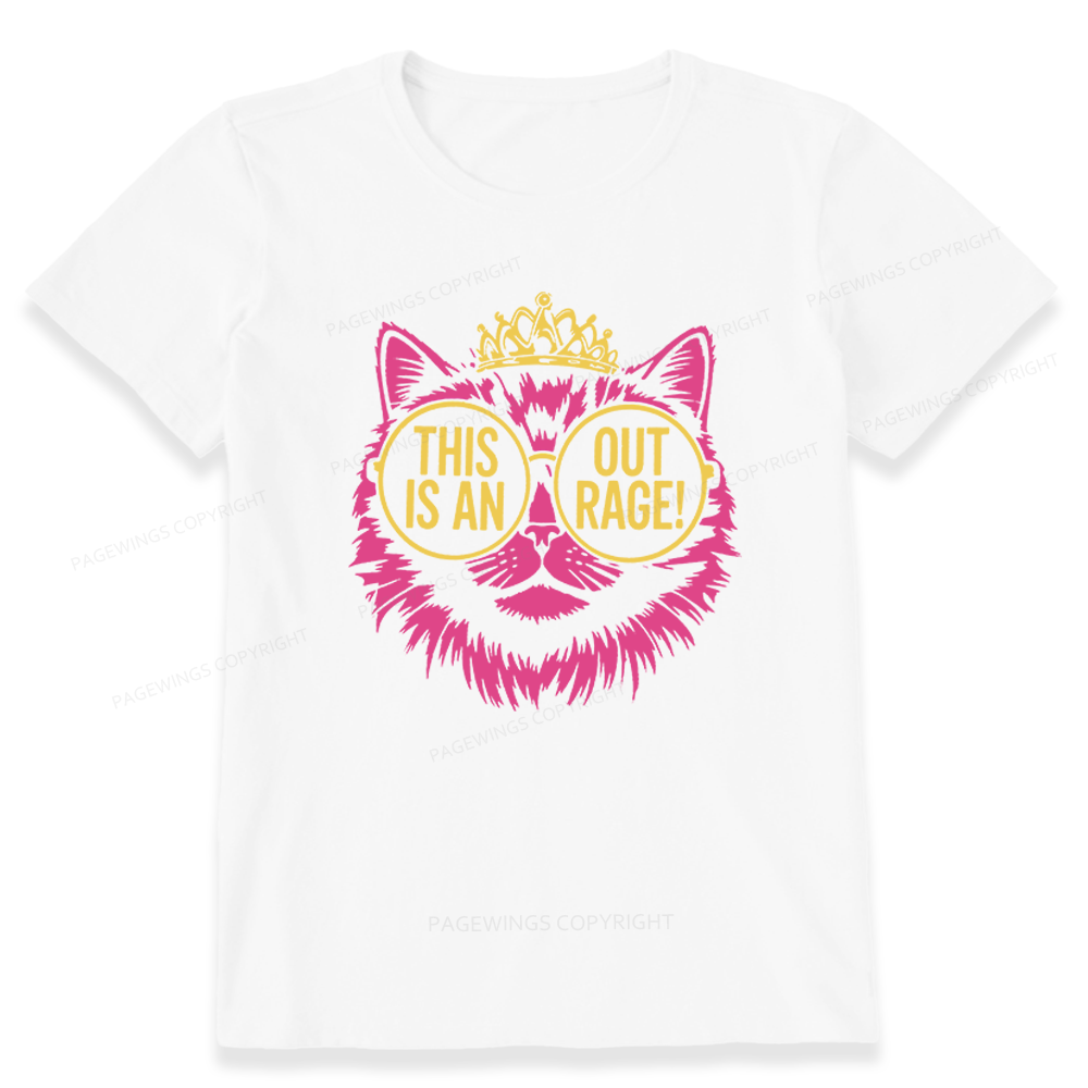 Pagewings This is an Outrage Unisex Classic T-shirt