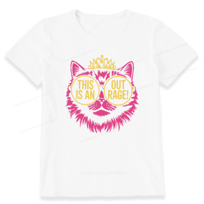 Pagewings This is an Outrage Unisex Classic T-shirt