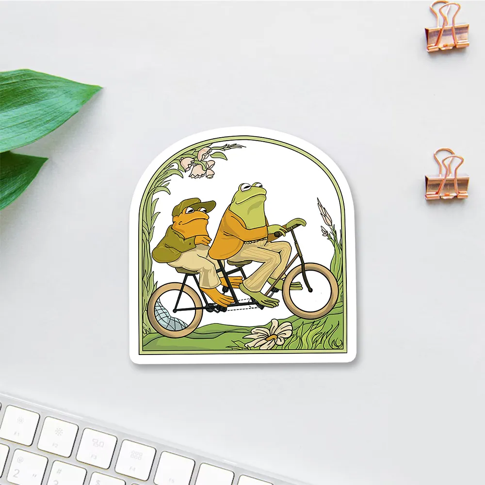 Pagewing Frog And Toad Book Vintage Sticker