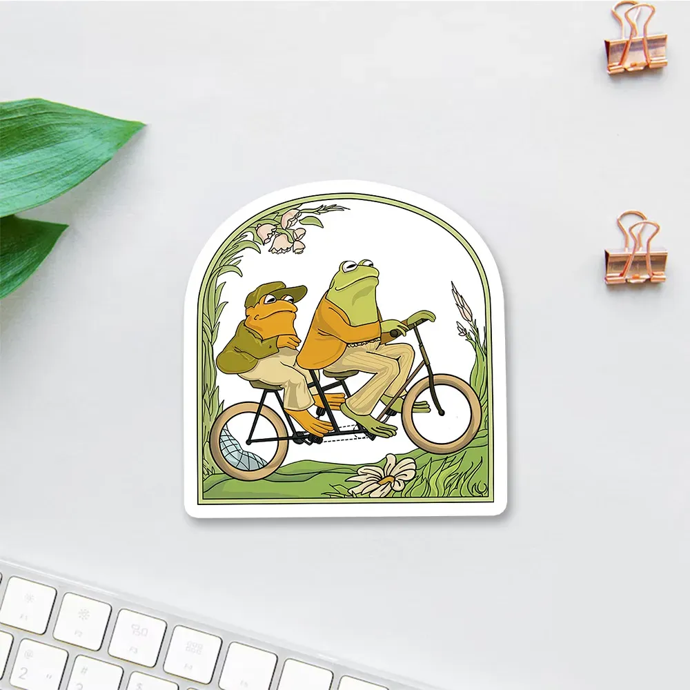 Pagewing Frog And Toad Book Vintage Sticker