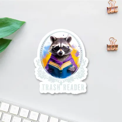 Pagewing Trash Reader Sticker