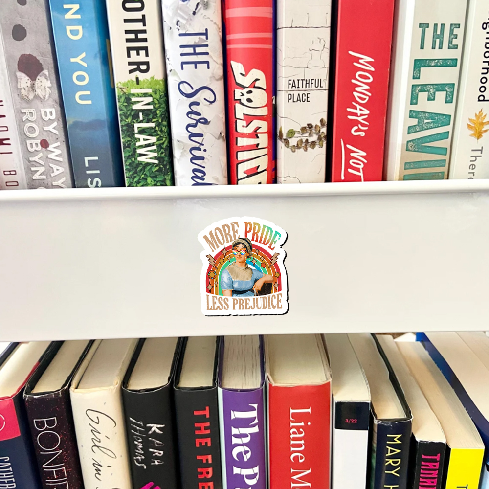 Pagewings More Pride Less Prejudice Fridge Magnet