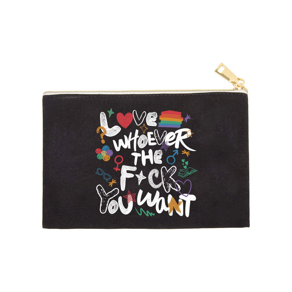 Pagewings Love Whoever The F*ck You Want Pouch