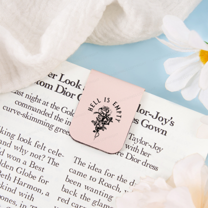 Pagewings Hell Is Empty And All The Devils Are Here Magnetic Bookmark