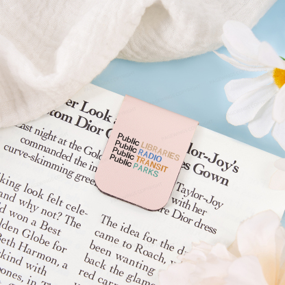 Pagewings Public Libraries Radio Transit Parks Magnetic Bookmark