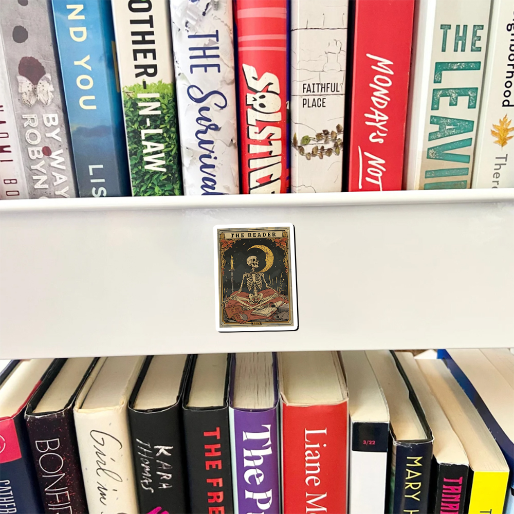 Pagewings The Reader Tarot Card Fridge Magnet