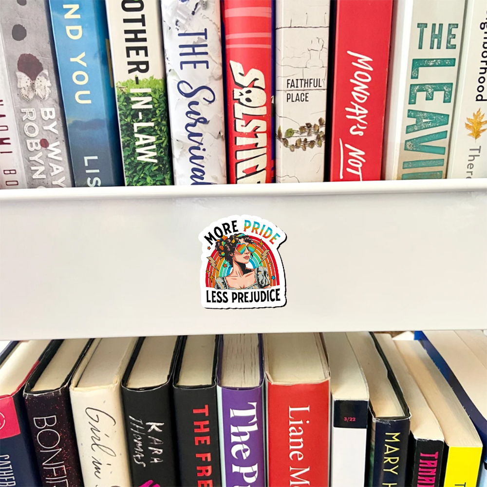 Pagewings More Pride Less Prejudice Fridge Magnet