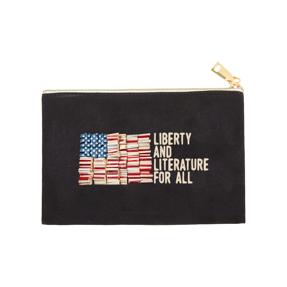 Pagewings Liberty And Literature For All Pouch