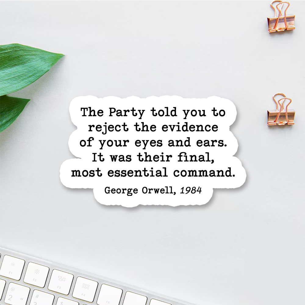 Pagewings It Was Their Final Most Essential Command Sticker