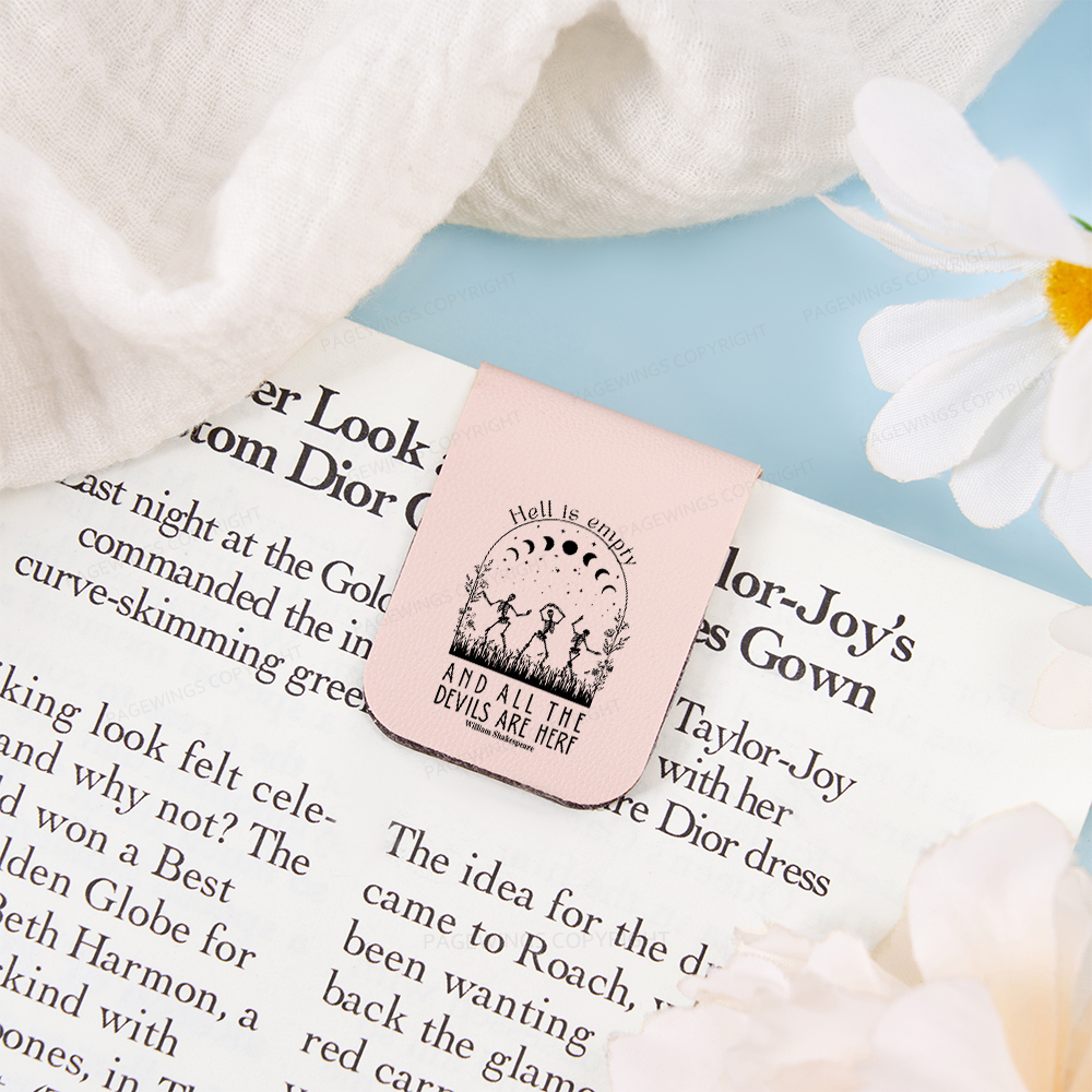 Pagewings Hell is Empty and all the Devils are Here Magnetic Bookmark