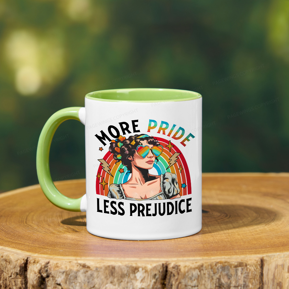Pagewings More Pride Less Prejudice Mug