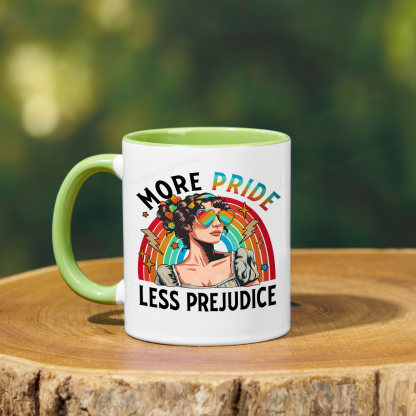 Pagewings More Pride Less Prejudice Mug