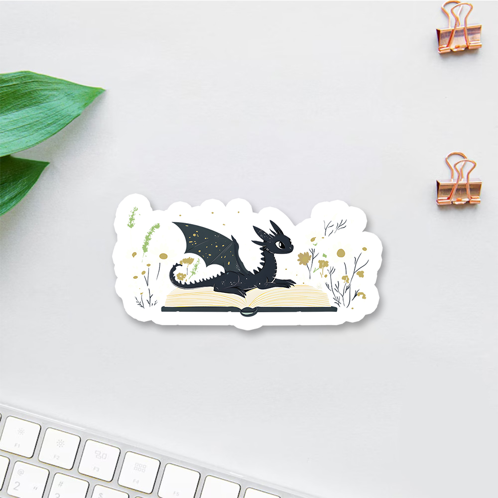 Pagewings Dragon Book Sticker