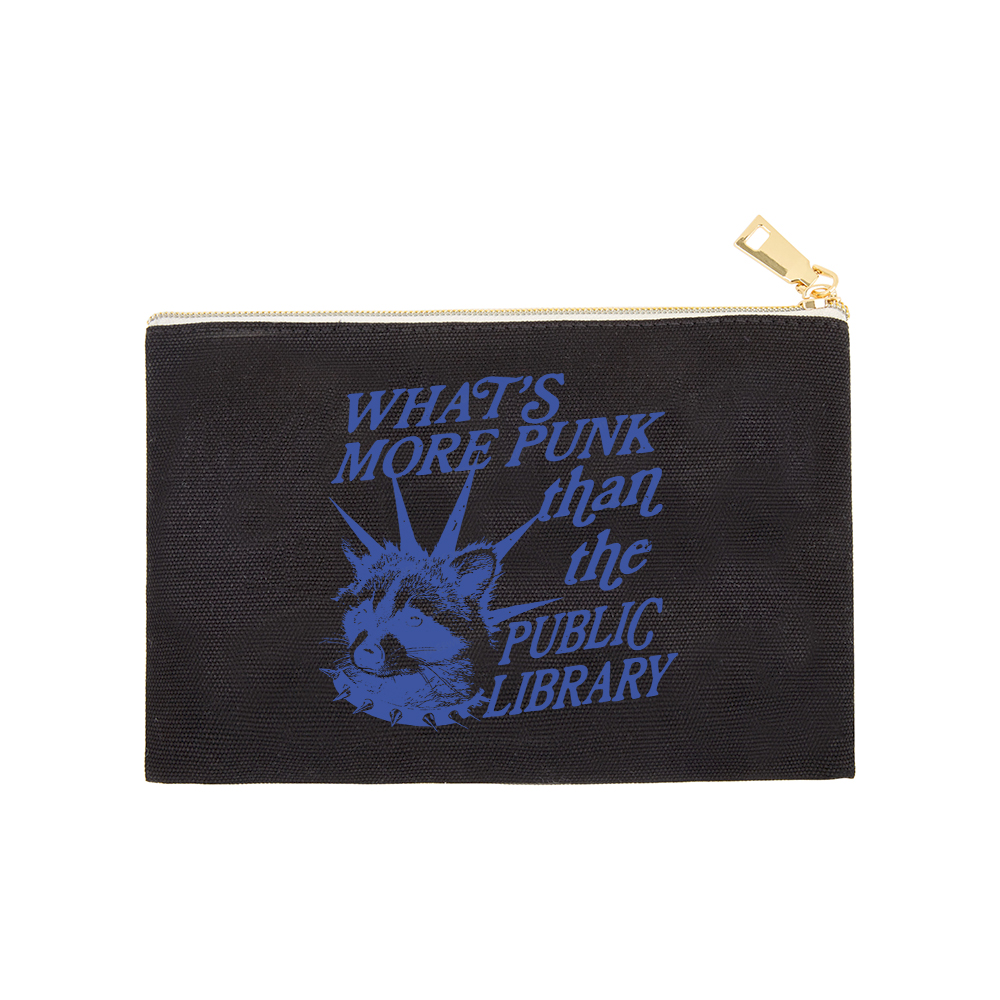 Pagewings What’s More Punk Than The Public Library Pouch
