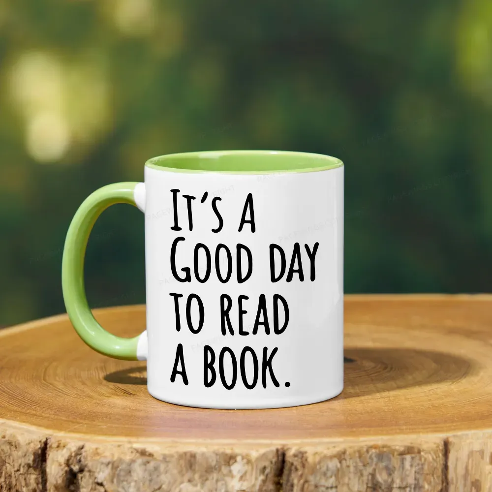 Pagewings It's A Good Day To Read A Book Mug