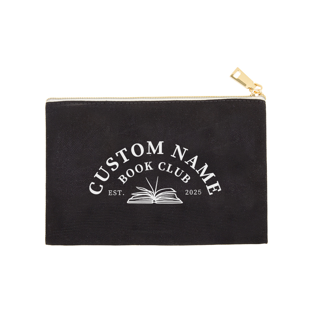 Pagewings Personalized Custom Book Club Pouch