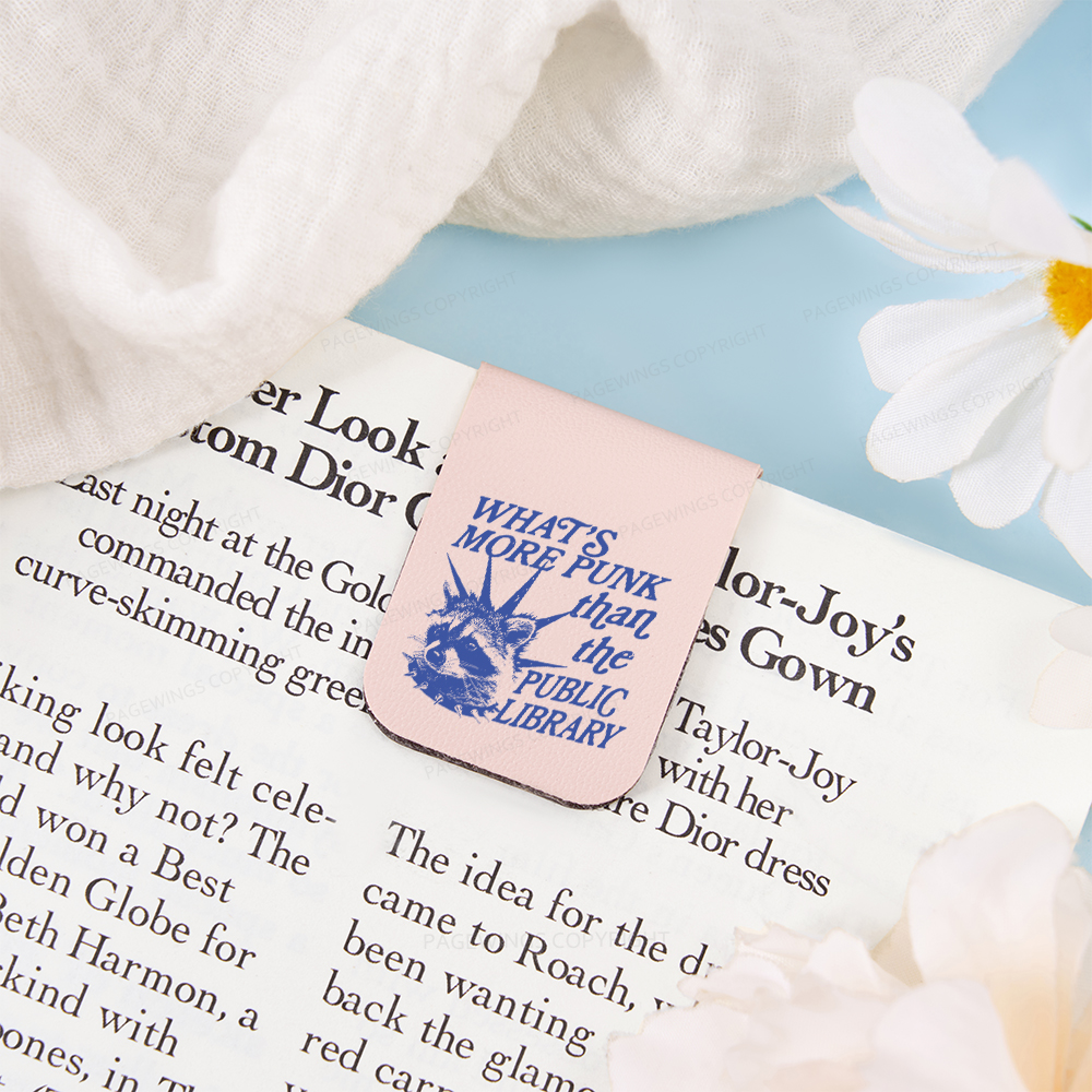 Pagewings What’s More Punk Than The Public Library Magnetic Bookmark