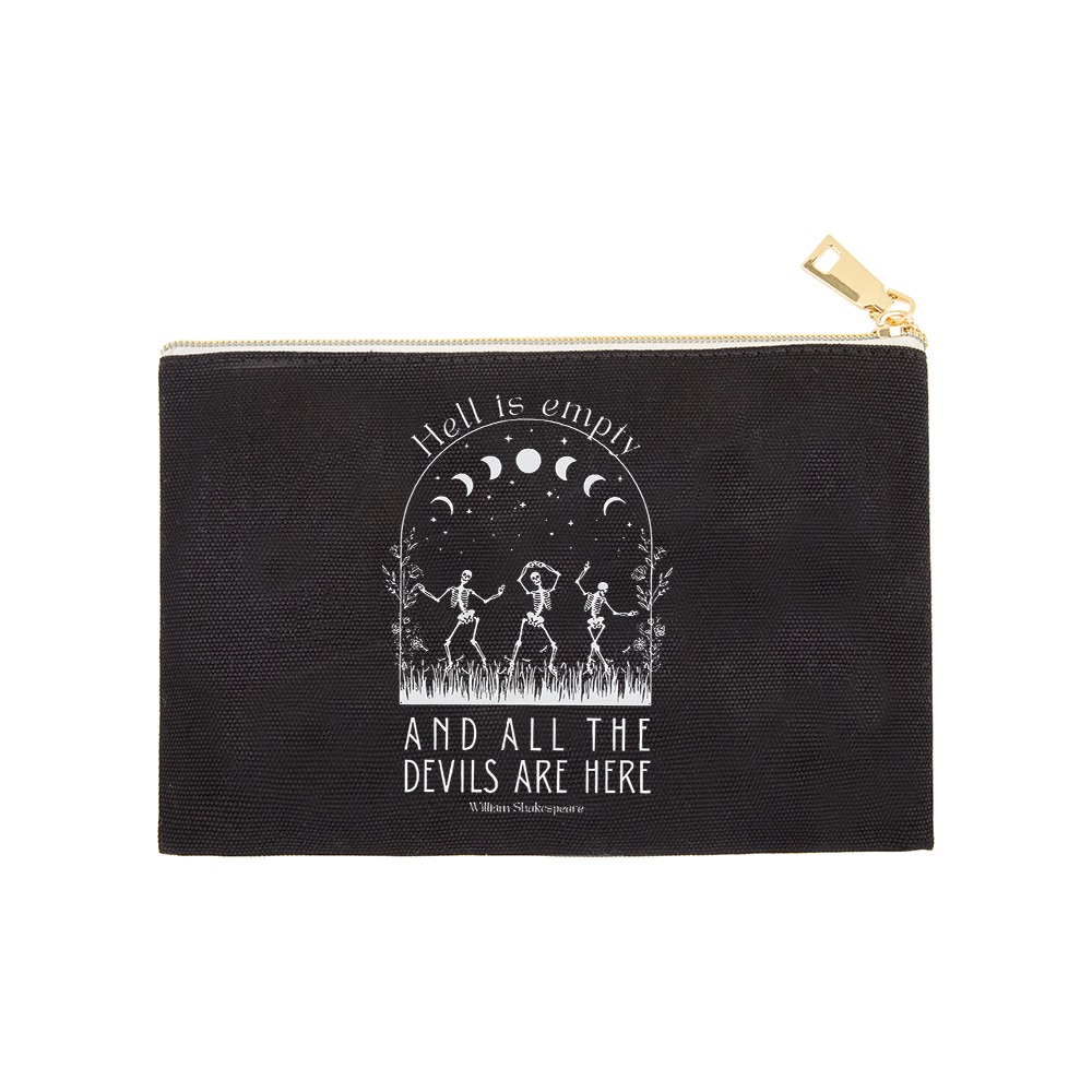 Pagewings Hell is Empty and all the Devils are Here Pouch