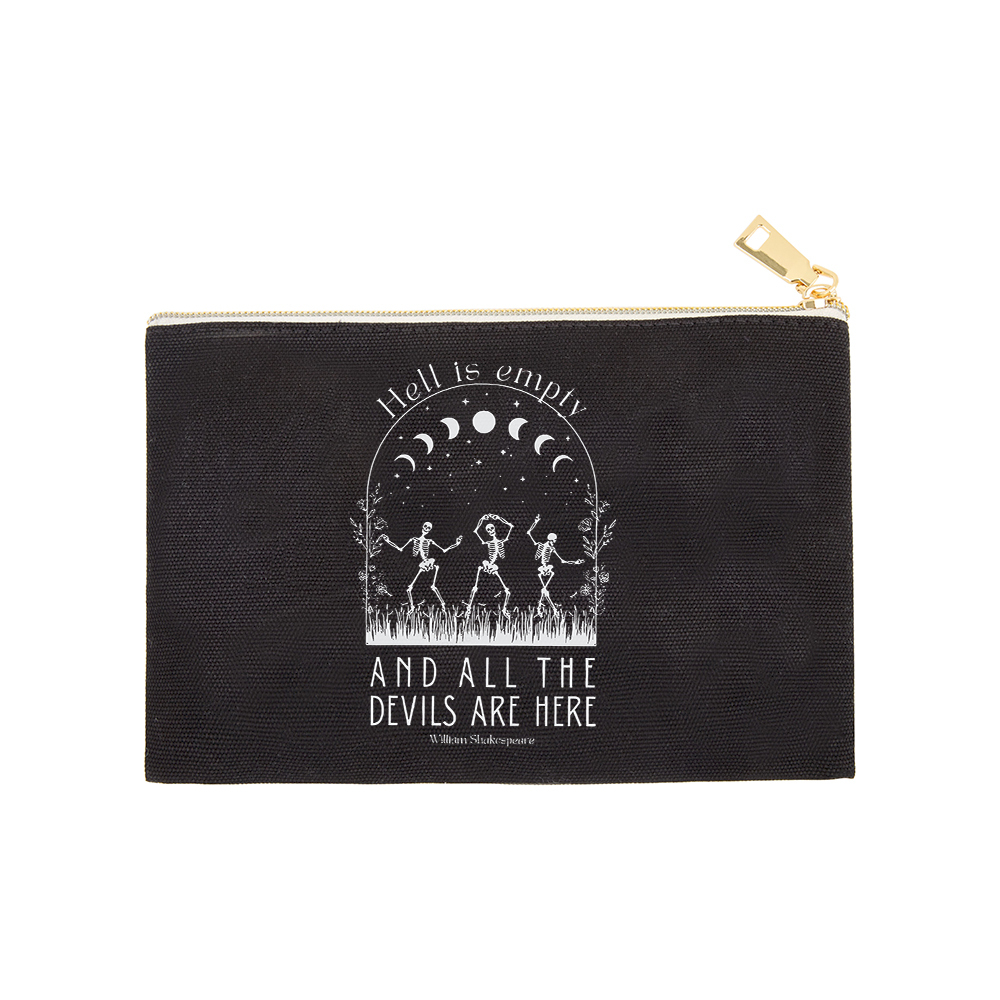 Pagewings Hell is Empty and all the Devils are Here Pouch